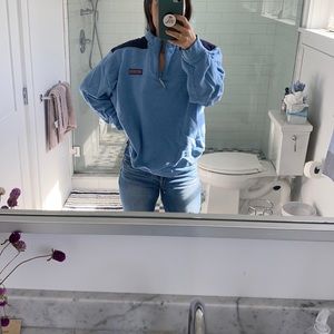Blue Vineyard Vines quarter zip
